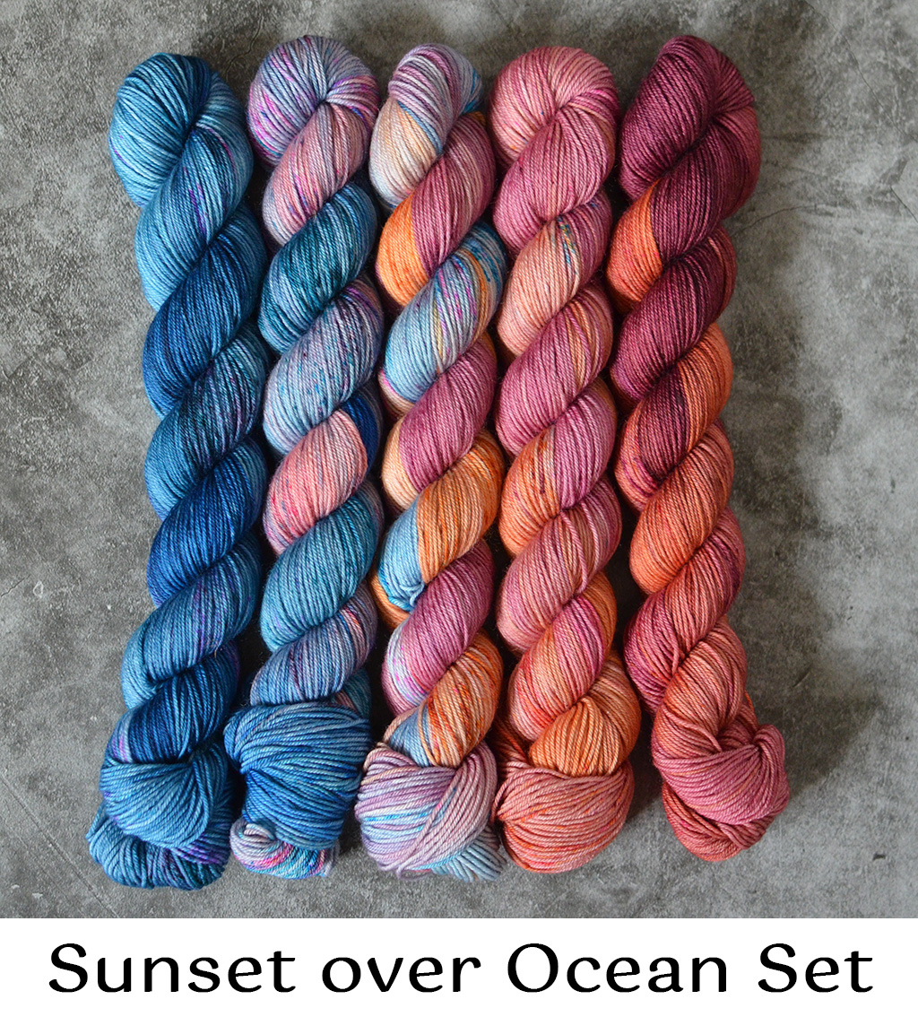 Sunset over the Ocean