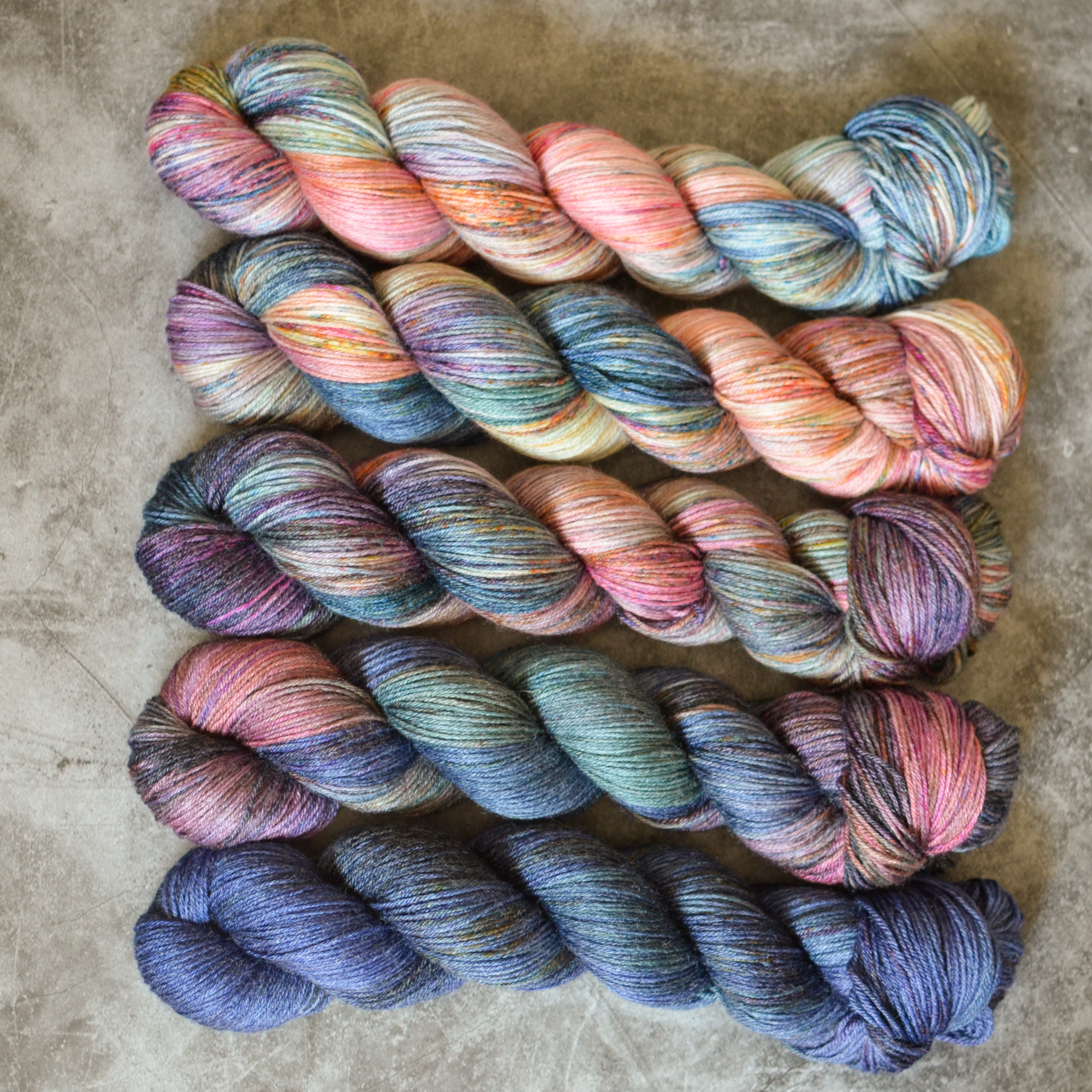 Fade set - SAND DUNES - bamboo silk