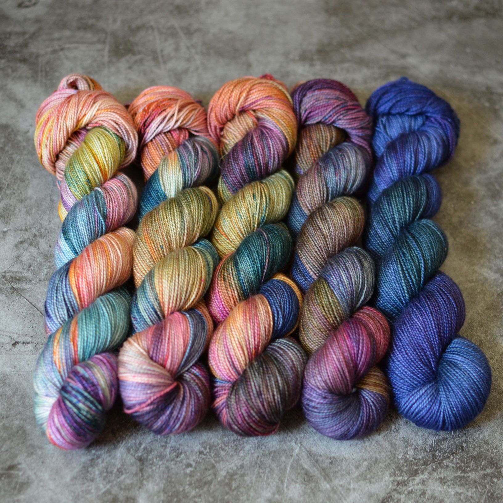 Fade set - GIVERNY - merino silk