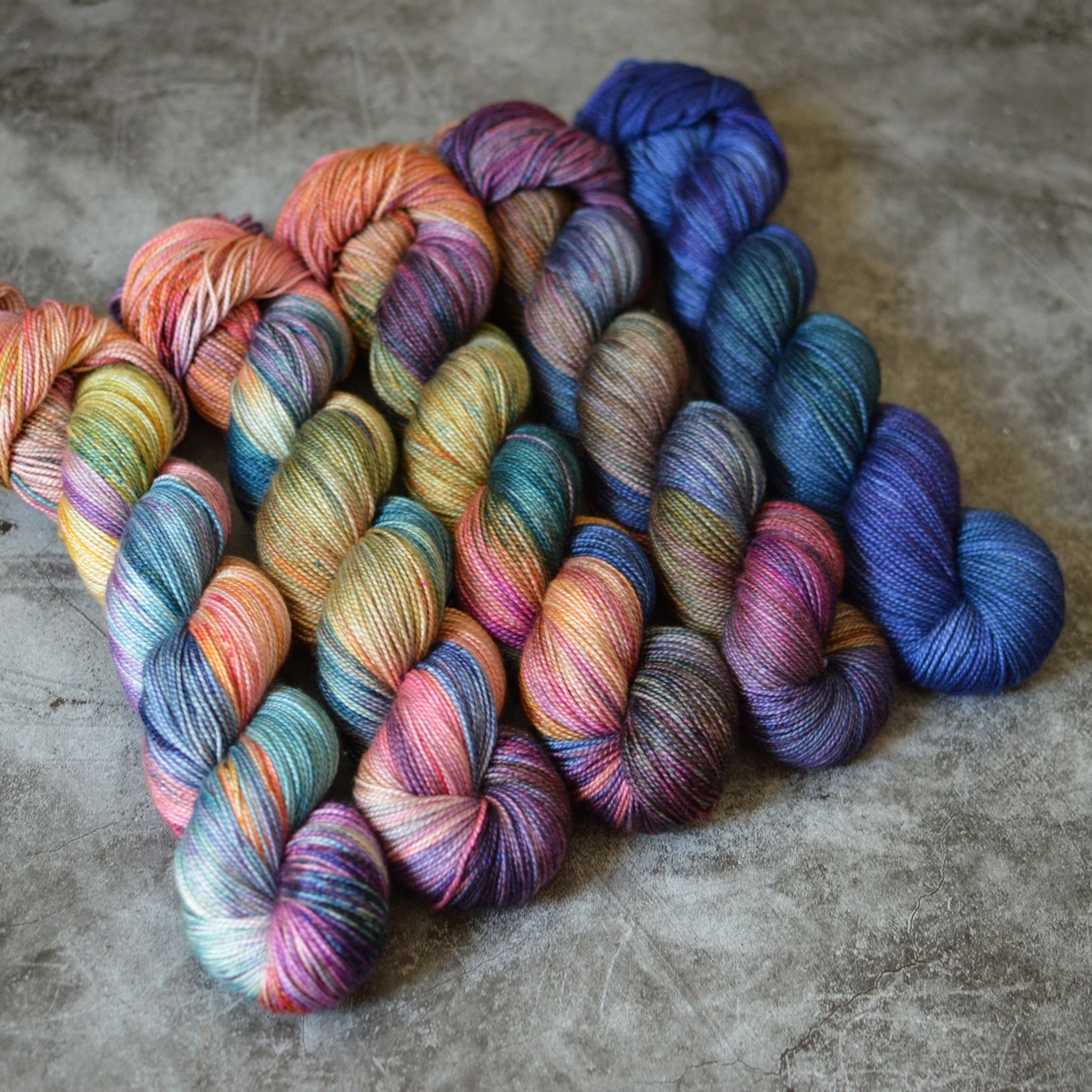 Fade set - GIVERNY - merino silk