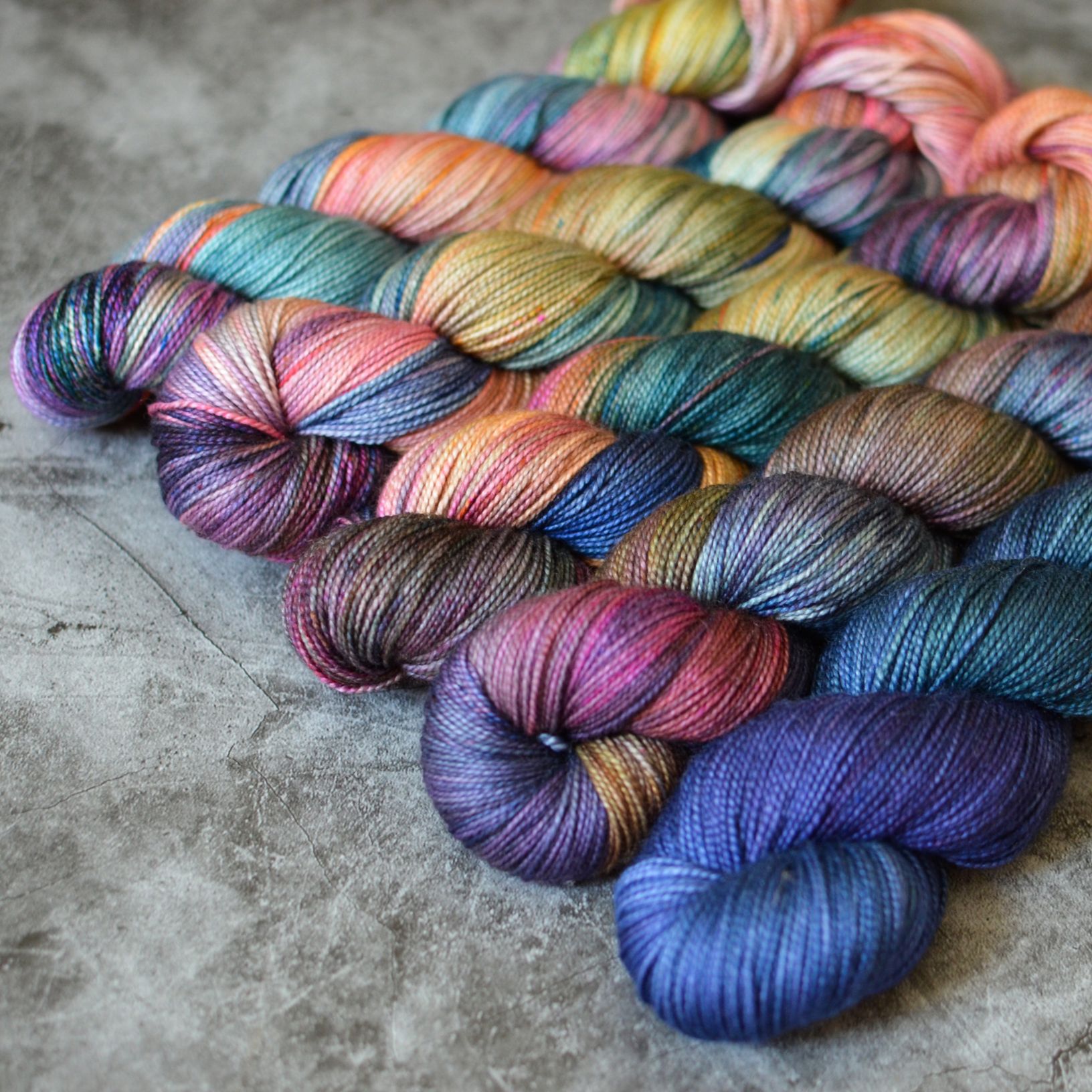 Fade set - GIVERNY - merino silk