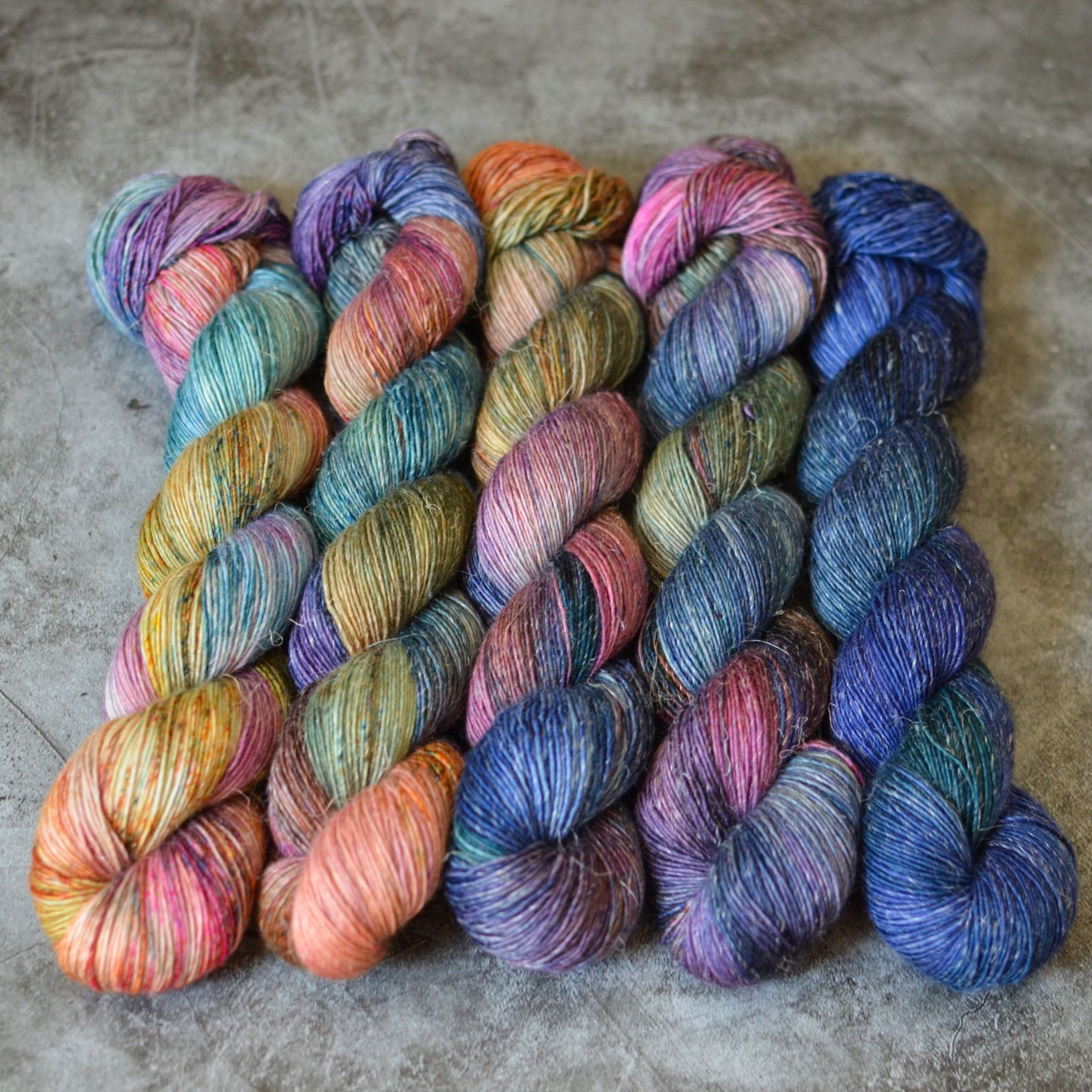 Fade set - GIVERNY - merino linen
