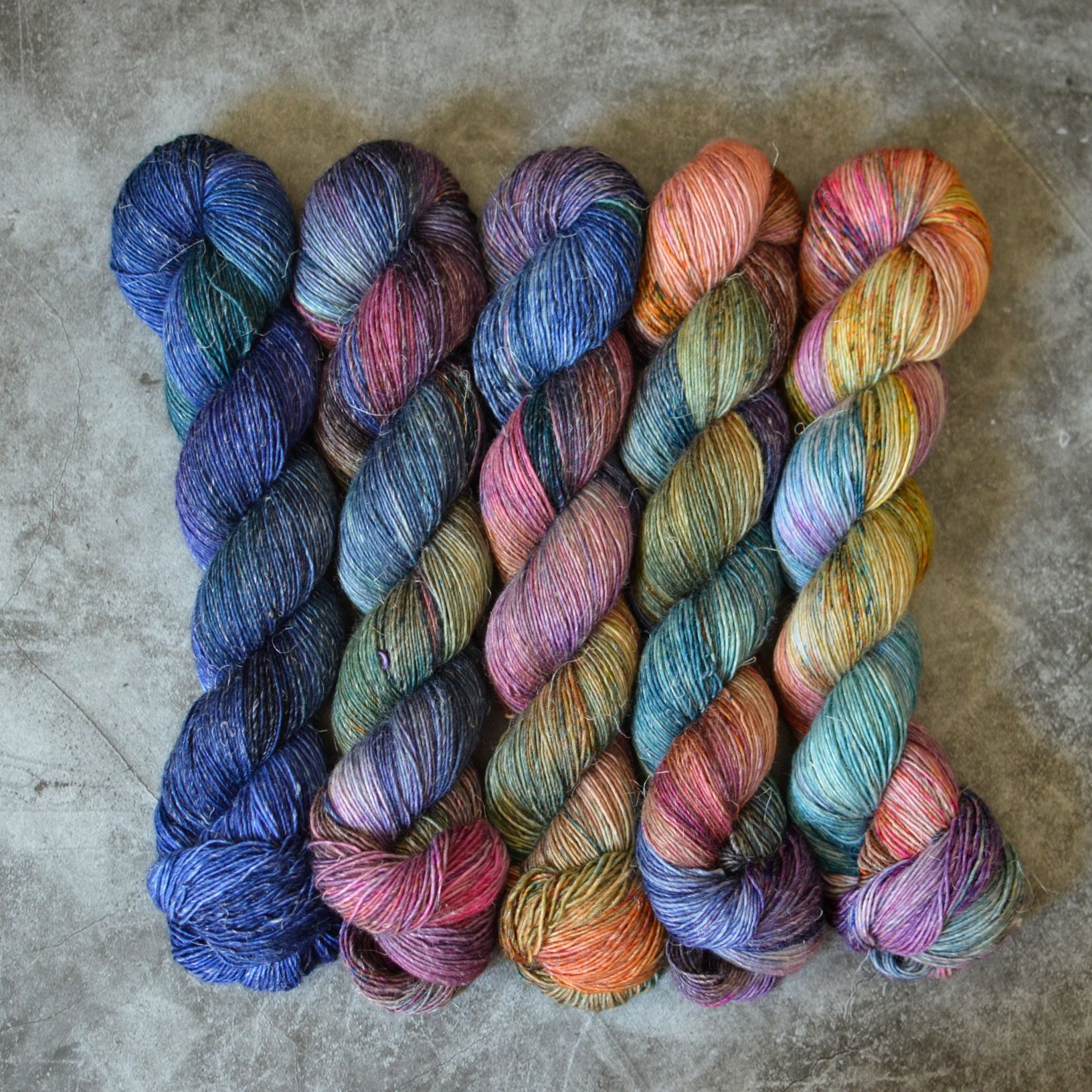 Fade set - GIVERNY - merino linen