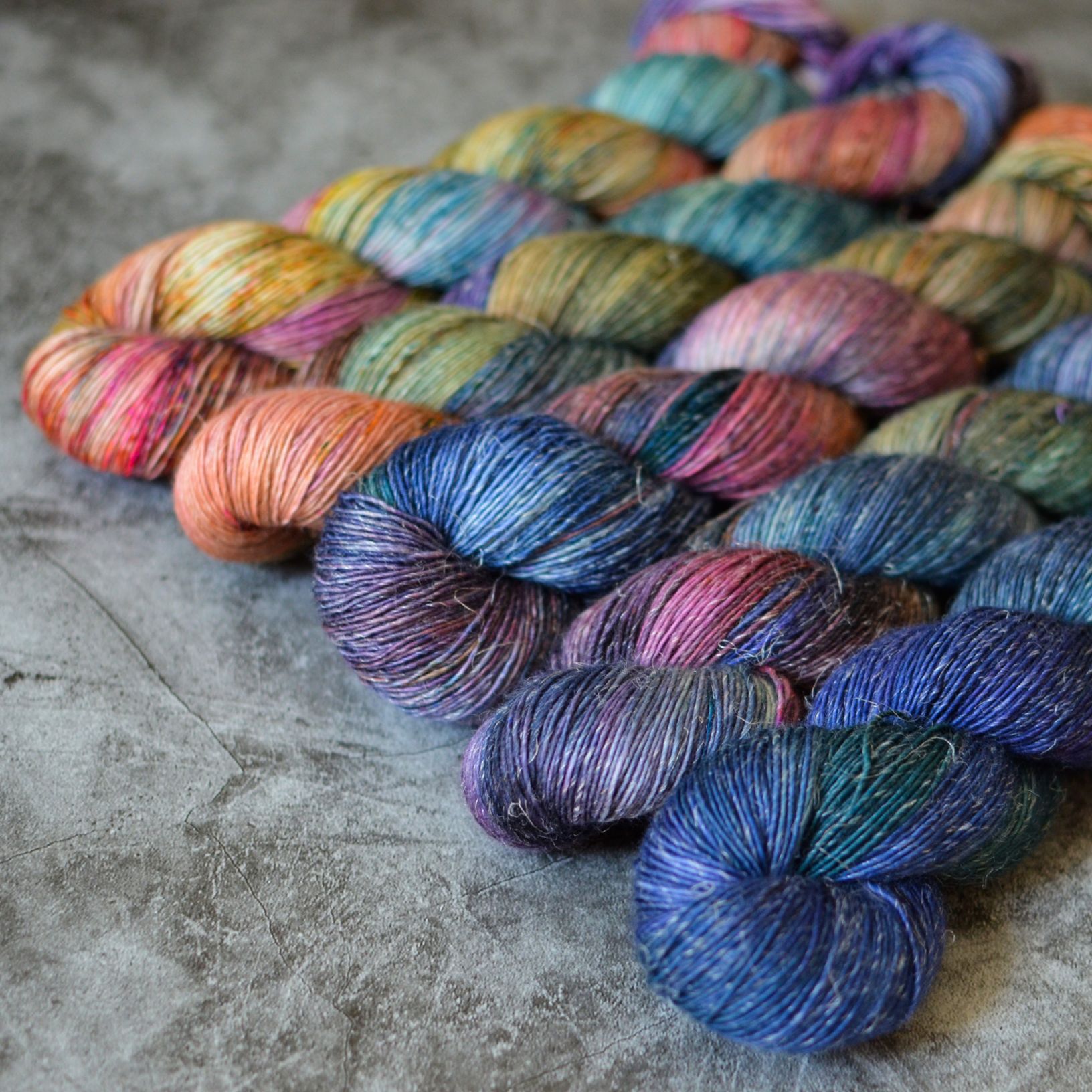 Fade set - GIVERNY - merino linen