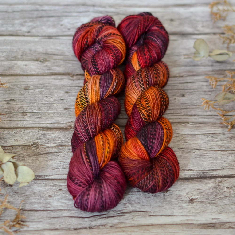 Zebra Sock - Magma
