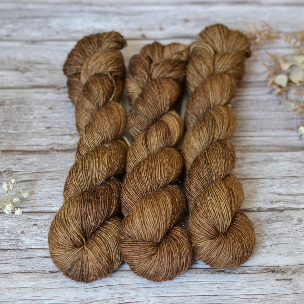 Merino Linen singles - Coffee Beans