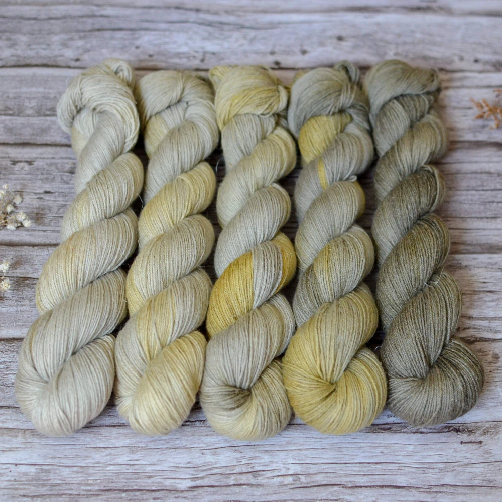 Fade set - SAND DUNES - merino linen ECO