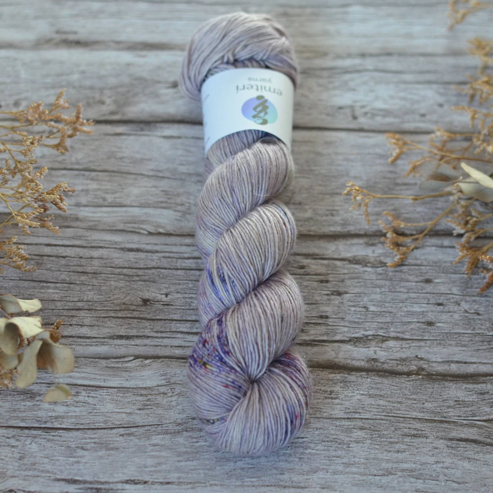 Merino Linen singles - Frosted Lavender