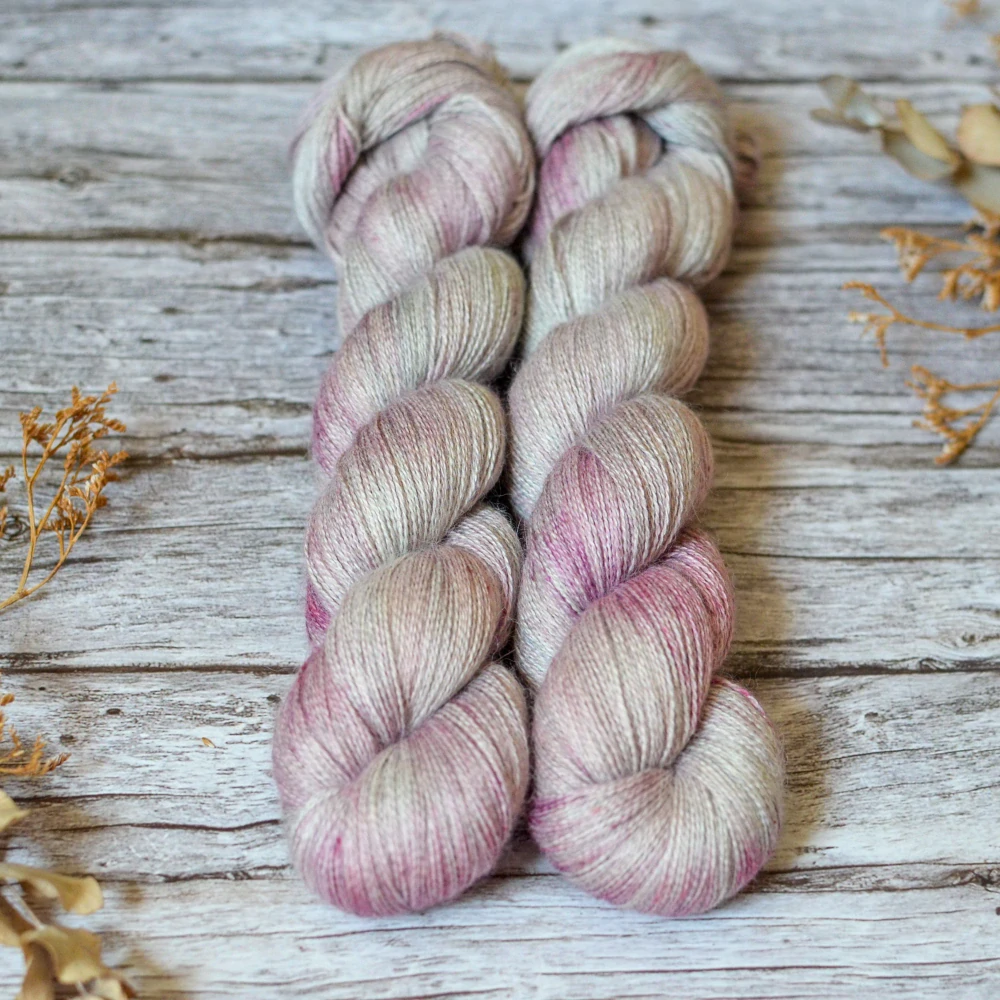 Misty Alpaca Lace - Silver Teacup