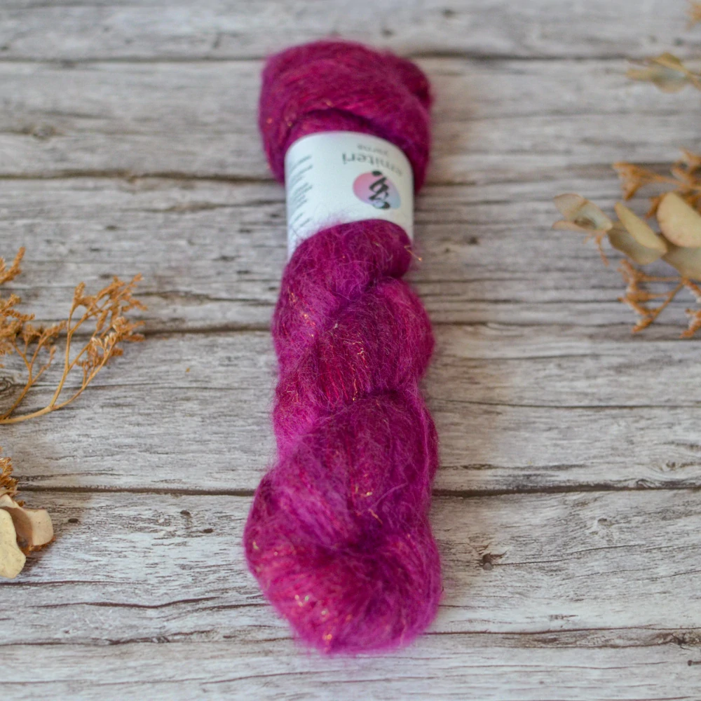 Mermaid Suri Silk - Cassis