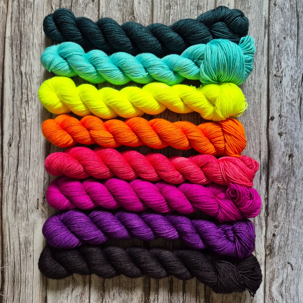Color Kaleidoscope - Rainbow Noir