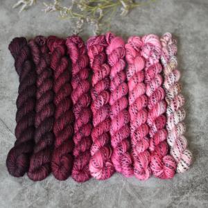 Fade set - Ruby Passion - Zebra sock minis
