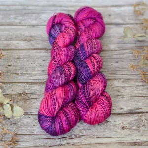 Zebra Sock - Neon Berries