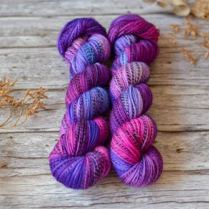 Zebra Sock - Electric Orchid
