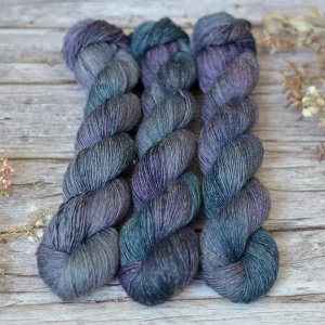 Merino Linen singles - Stormcloud