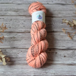 Zebra Sock DK - Peach Sorbet
