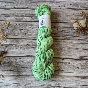 Zebra Sock - Mint Glow