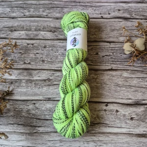 Zebra Sock - Neon Meadow