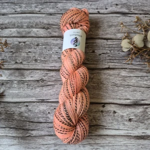 Zebra Sock - Peach Sorbet