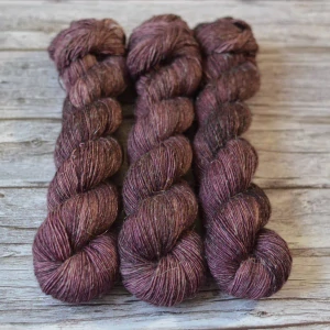 Merino Linen singles - Mahagony
