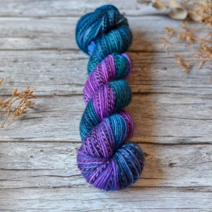 Zebra Sock DK - Peacock Pride