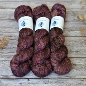 Merino Linen singles - Mahagony