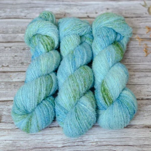 Merino fine bouclé - Garden Pond