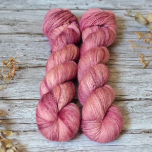 Merino Singles Lace - Blush Heather