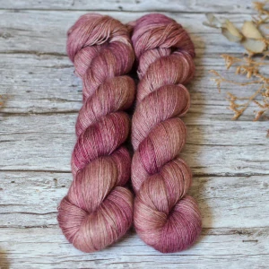 Yak Singles Lace - Blush Heather