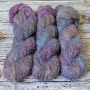 Mermaid Suri Silk - Heather Storm