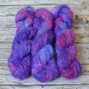 Mermaid Suri Silk - Lilac Stardust