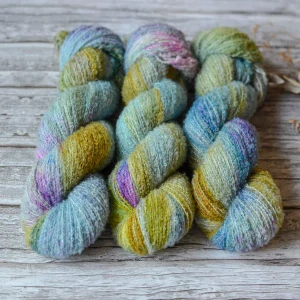 Merino fine bouclé - Garden Pond