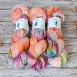 Merino fine bouclé - Summer Sorbet