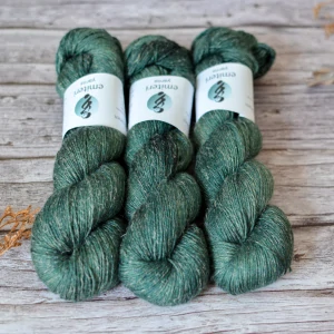 Merino Silk Linen - Fir Green