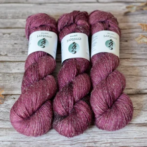 Merino Silk Linen - Blackcurrant