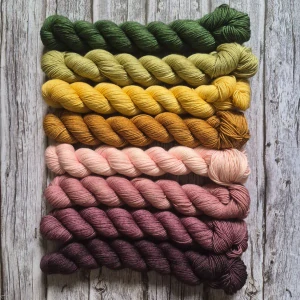 Color Kaleidoscope - Plum and Honey