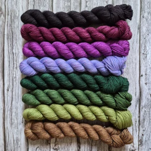 Color Kaleidoscope - Moss and Berry