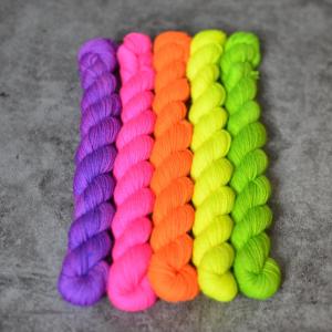 Fade set - Neon set - Platinum sock minis