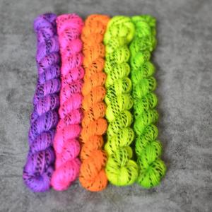 Fade set - Neon set - Zebra sock minis