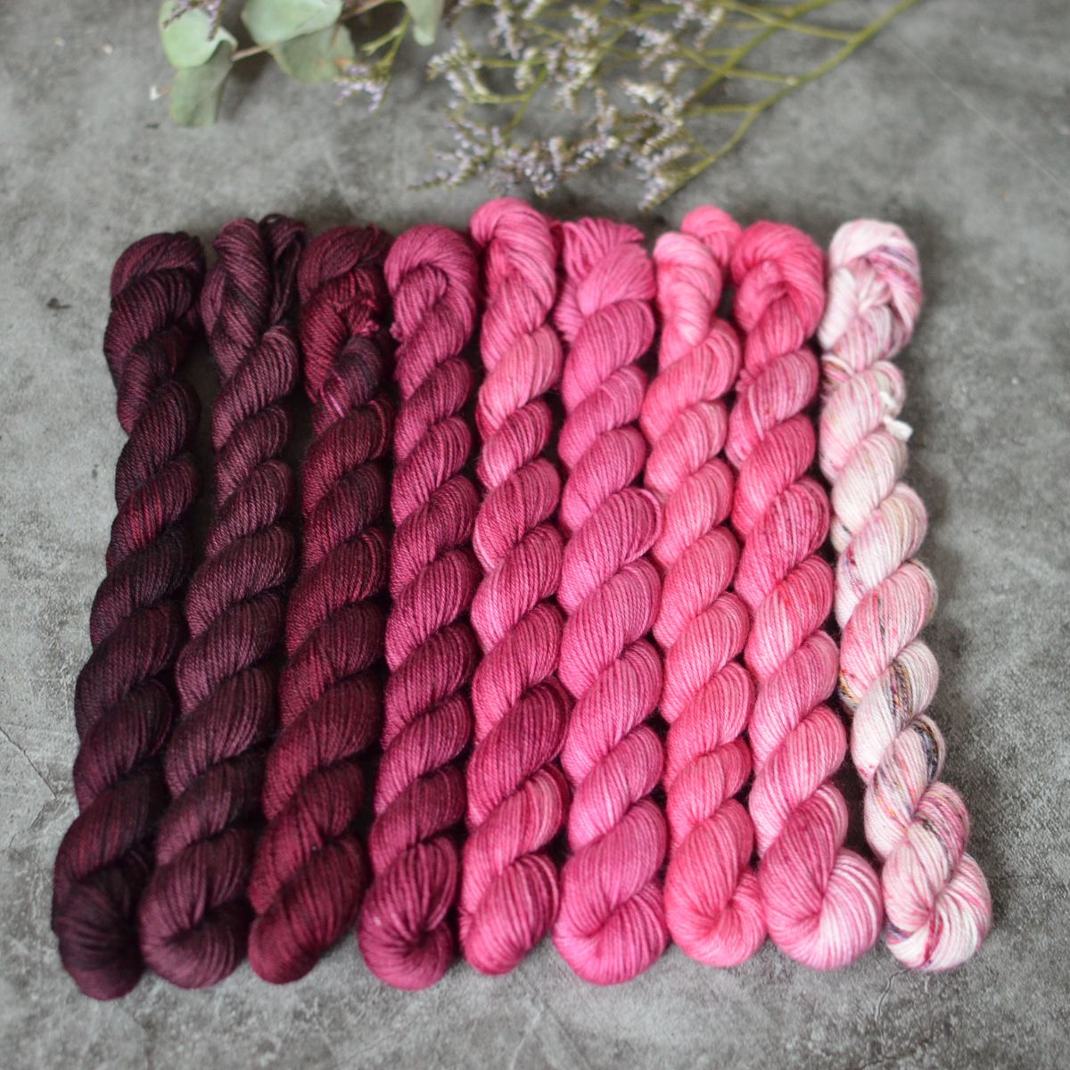 Fade set - Ruby Passion - Platinum sock minis