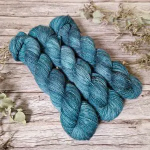 Merino Linen singles - Teal