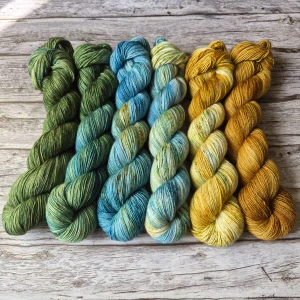 Fade set - Golden Sands - merino singles