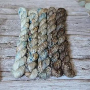 Fade set - River Song - merino singles minis