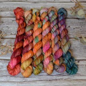 Fade set - Gardens of Babylon - merino singles minis