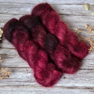 Mohair Silk - Dark Peony