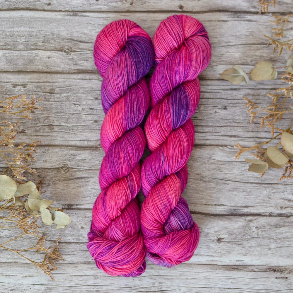 Platinum Sock - Neon Berries