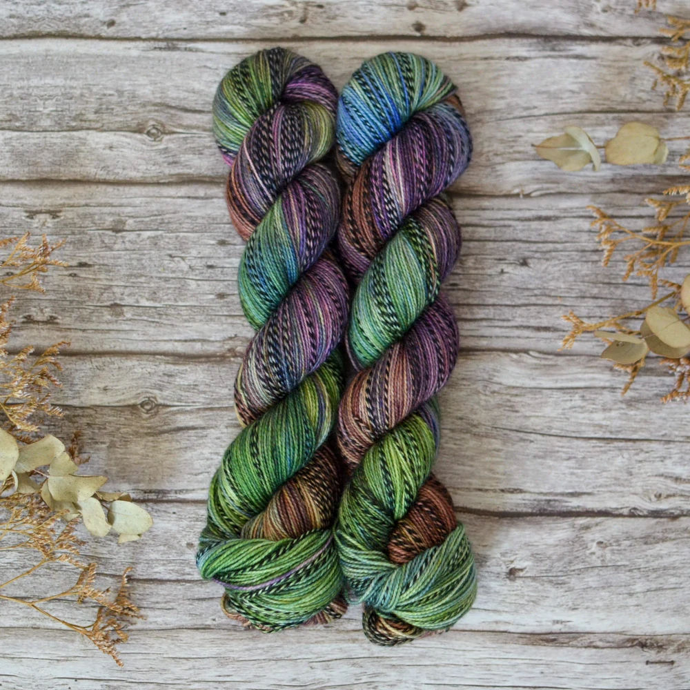 Zebra Sock - Ancient Garden