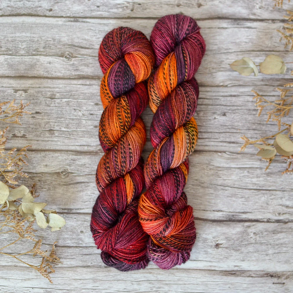 Zebra Sock - Magma