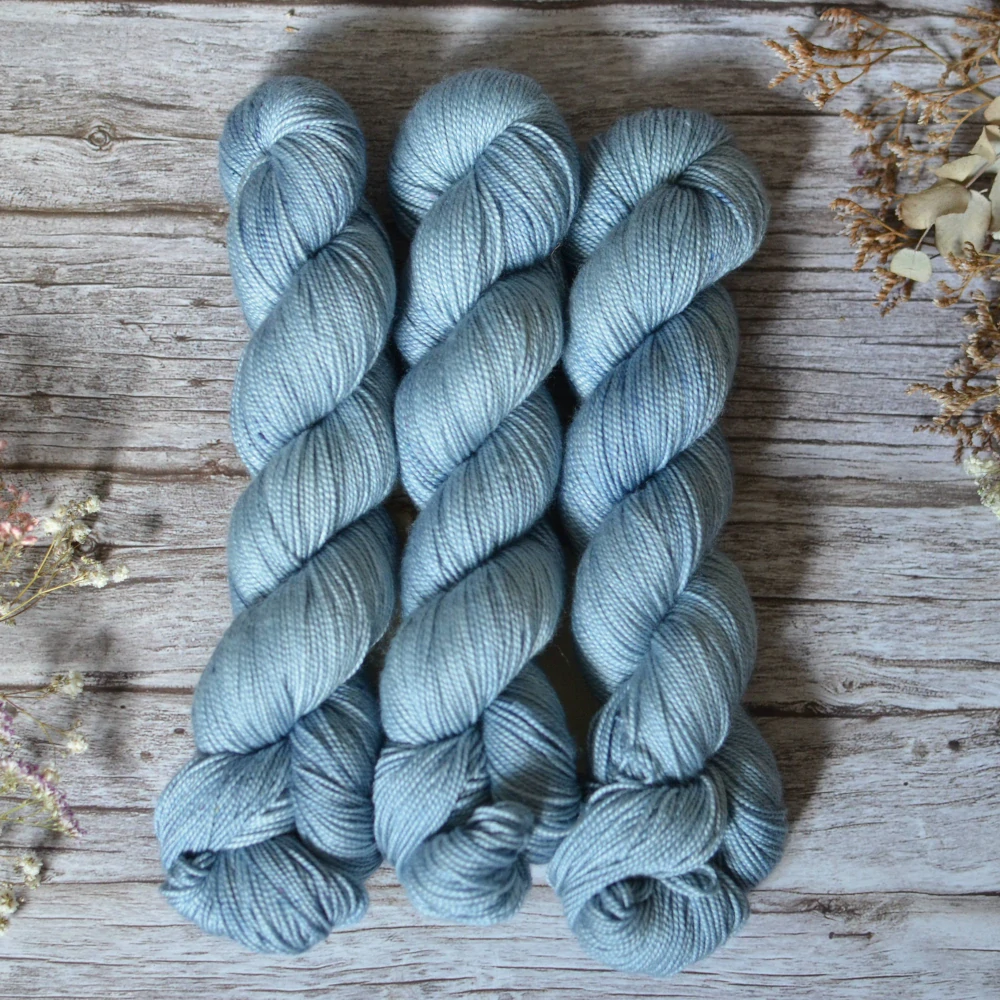 Merino silk 4ply - Steelish