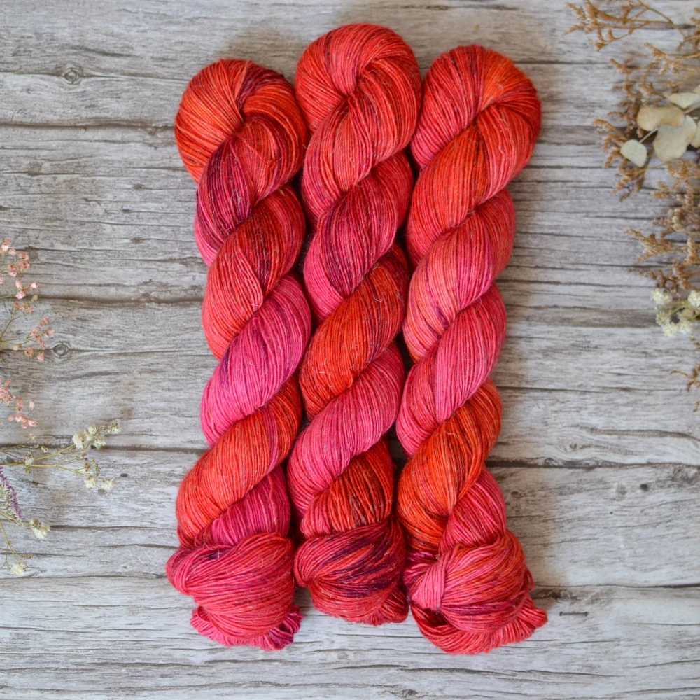 Merino Linen singles - Lipstick